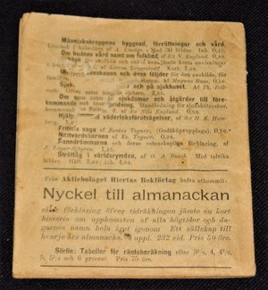 Swedish Almanac, 1899