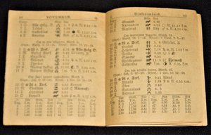 Swedish Almanac, 1899