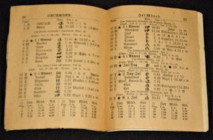 Swedish Almanac, 1905