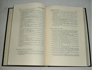 First Edition, Iowa History Reference Guide, 1952