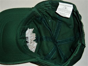 Ducks Unlimited Hat Cap, Green Team DU Volunteer, Adjustable Hook and Loop