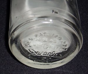 Pepsi-Cola Bottle, Cedar Rapids, Iowa, Red White Blue, 1940's