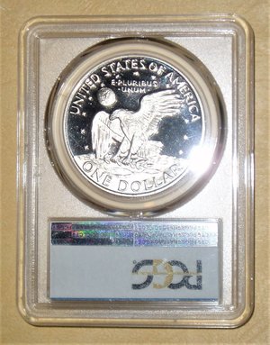 1978-S PR69DCAM Clad PCGS Graded Eisenhower Dollar