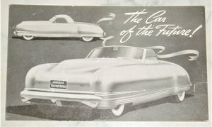 Postcard, Chrysler Thunderbolt, The Car of the Future
