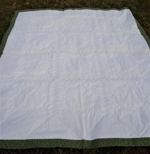 Vintage Quilt Handsewn Handstitched, Embroidered Doe/Fawn Panels