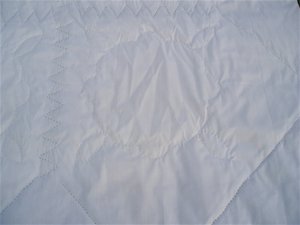 Vintage Quilt Handsewn Handstitched, Embroidered Doe/Fawn Panels