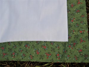 Vintage Quilt Handsewn Handstitched, Embroidered Doe/Fawn Panels
