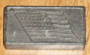 Vintage Dominoes, 40-Star Flag Design, Full Set of 28