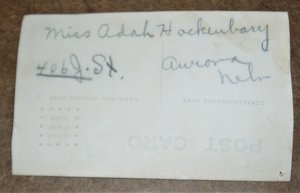 Vintage RPPC Postcard, 1910 Aurora Nebraska Women's Basketball Team, 2nd Card Ships Free