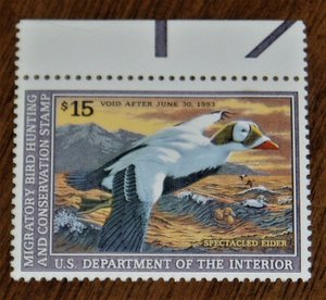 Federal Duck Stamp RW59, Very Fine, Never Hinged