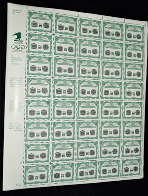 Mint Sheet Postage Stamps, New York Stock Exchange, Scott Catalog #2630 x 40 stamps