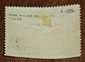 Federal Duck Stamp RW4, VF Centering