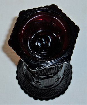 Avon 1876 Cape Cod Ruby Red, 8" Vase