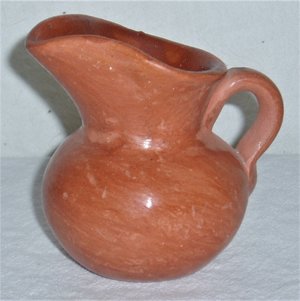 Ireneo Mendoza Mini-Pitcher, San Juan Capistrano Old Mission Studio Art