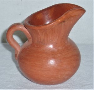 Ireneo Mendoza Mini-Pitcher, San Juan Capistrano Old Mission Studio Art
