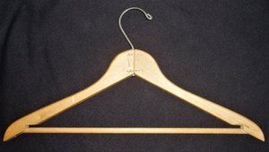 Vintage Wood Hanger, Morrison Hotel & Oyster House