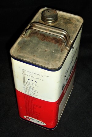 Vintage Tin, Blue Ribbon Neatsfoot Compound