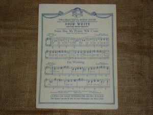 Sheet Music, Bing Crosby, Irving Berlin, Walt Disney, There's a Gold Mine in the Sky