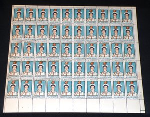 Mint 4c Stamp Sheet, Nursing, Scott Catalog #1190 x 50 Stamps