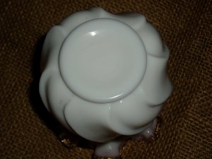 Fenton Vase, Peach Crest, Vintage, On Sale