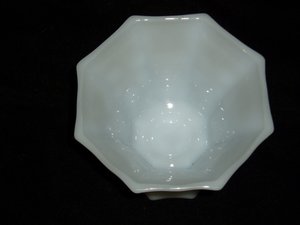 Milk Glass Covered Candy, Colony Harvest