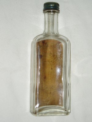 Vintage Flavoring Bottle, G.F.Foster's, Imitation Black Walnut