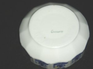 Vintage Windmill Bowl, German Porcelain