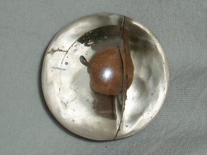 Antique Toy Marble, Sulphide, Colored Squirrel, Free USA Shipping