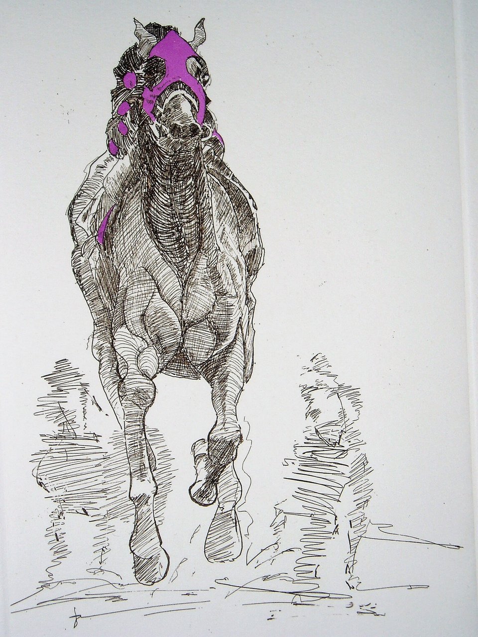 Bob Tolle "The Finish Line" Numbered Print, Low Number 3/100