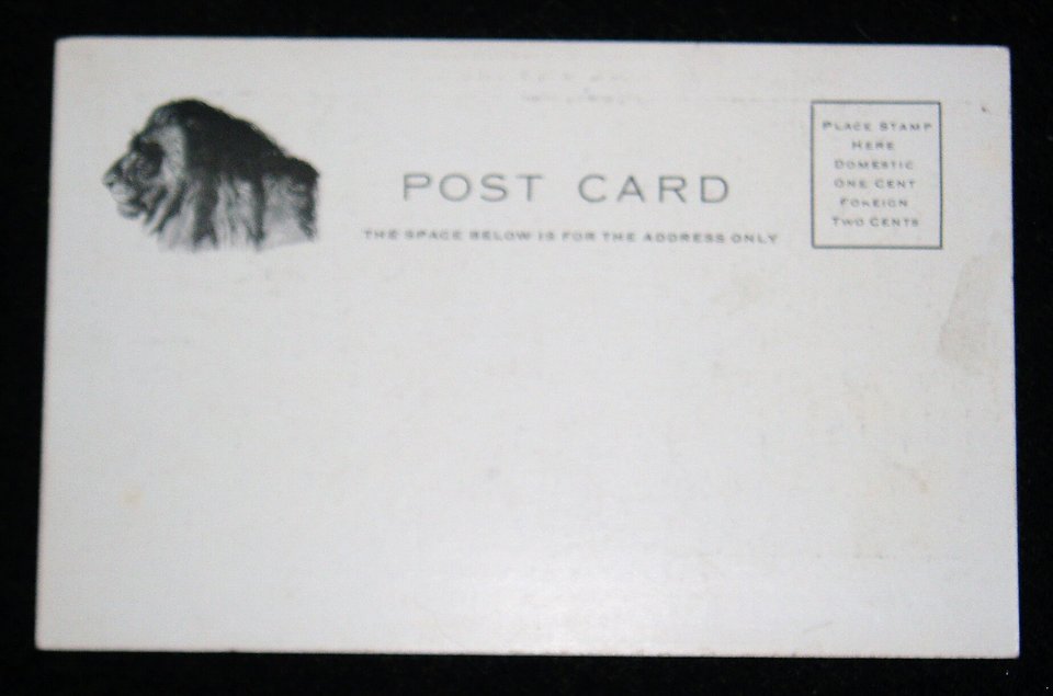 Rare Early Circus Advertising Postcards, Cordona and His Lions, 6 Different 1907-08, Advertising