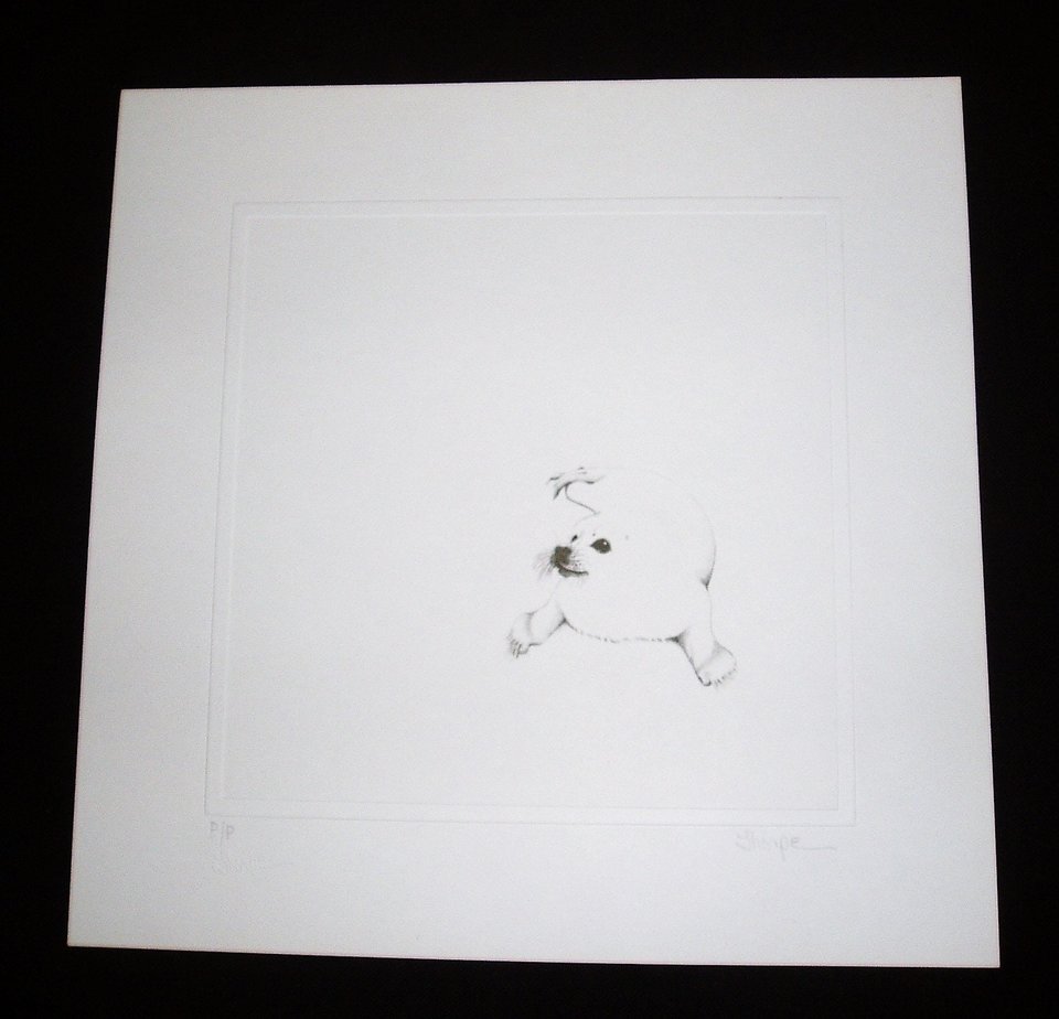 Thorpe, Harp Seal Publishers Print, "Apocalypse Now??"