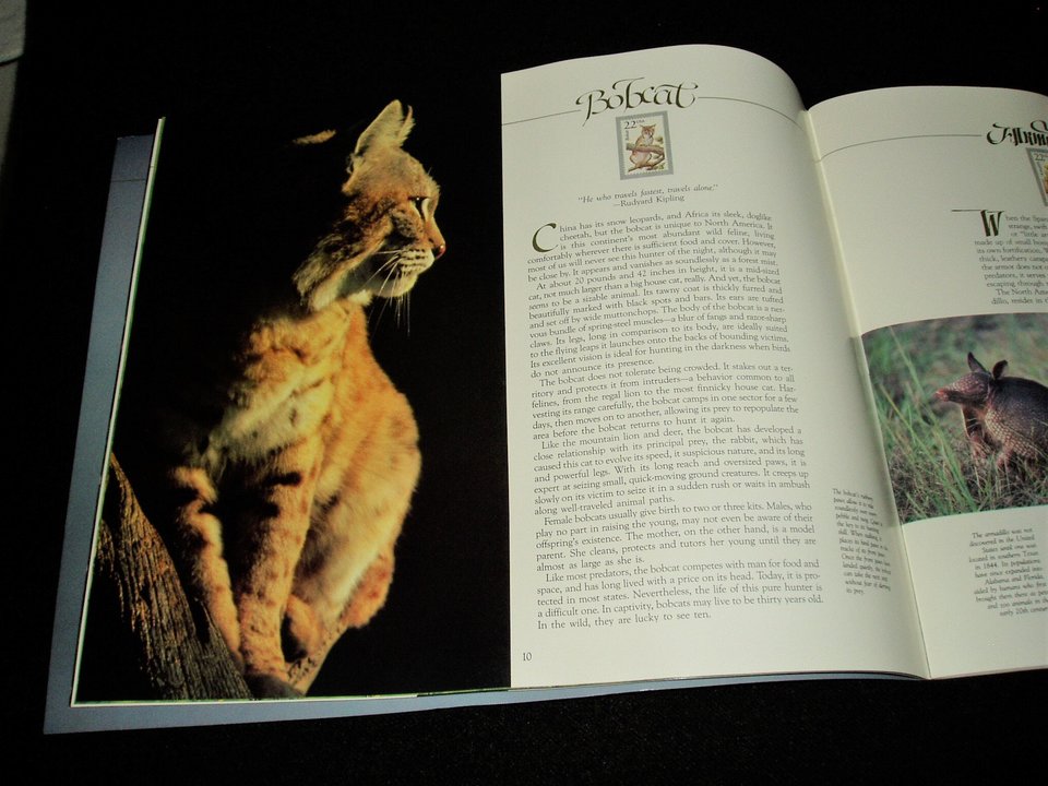 USPS Book, Wildlife America, with Mint Sheet of 50 Stamps, Scott #2286a