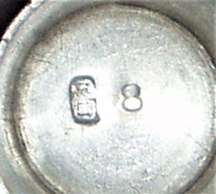 Stern Bros Thimble, Sterling Silver, Horseshoes and 4-Leaf Clovers, Free USA Shipping