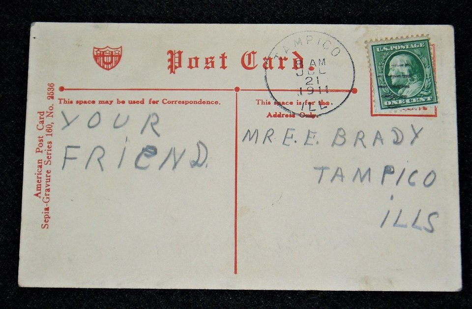 Antique Postcard, "Pinched", ,  2nd Card Ships Free