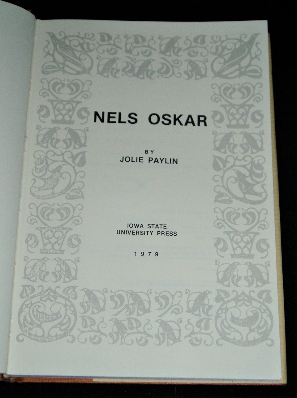 First Edition, Nels Oskar, Jolie Paylin