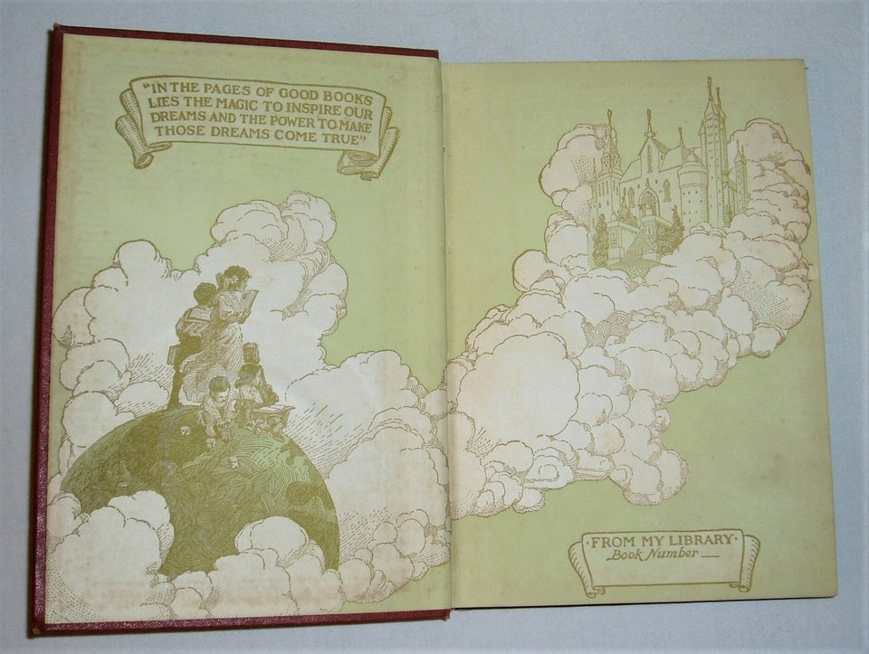 Pictured Knowledge, 1936, Ornate Embossed Cover