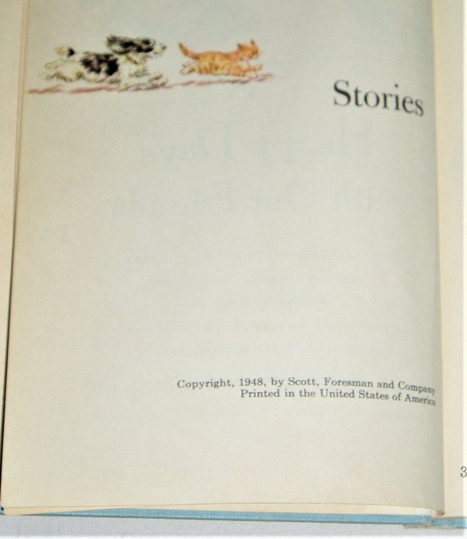 First Edition, Happy Days with Our Friends, Dick and Jane