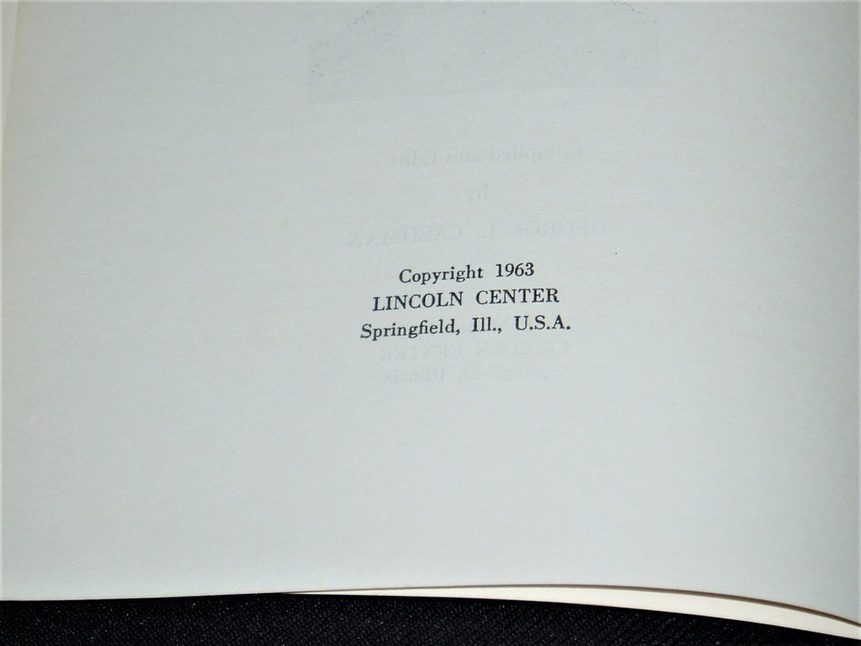 Signed First Edition, Little Known Facts...Abraham Lincoln and the Civil War
