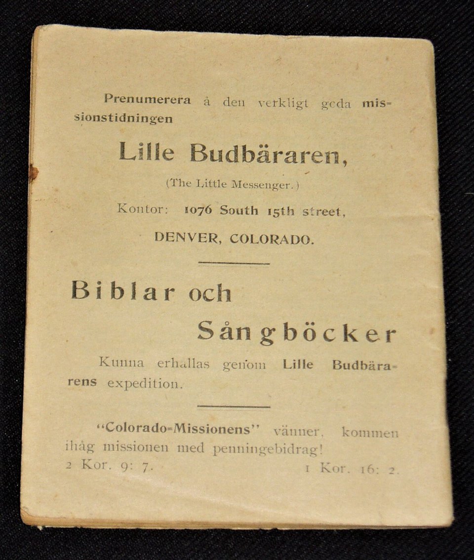 Swedish Almanac, 1905