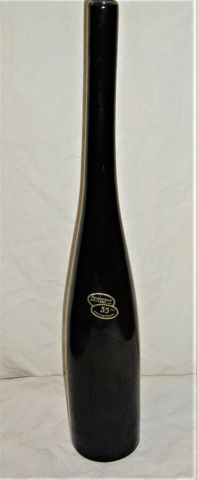 Frankkoma Wine Bottle  Vase 35th Anniversary, F55 Black