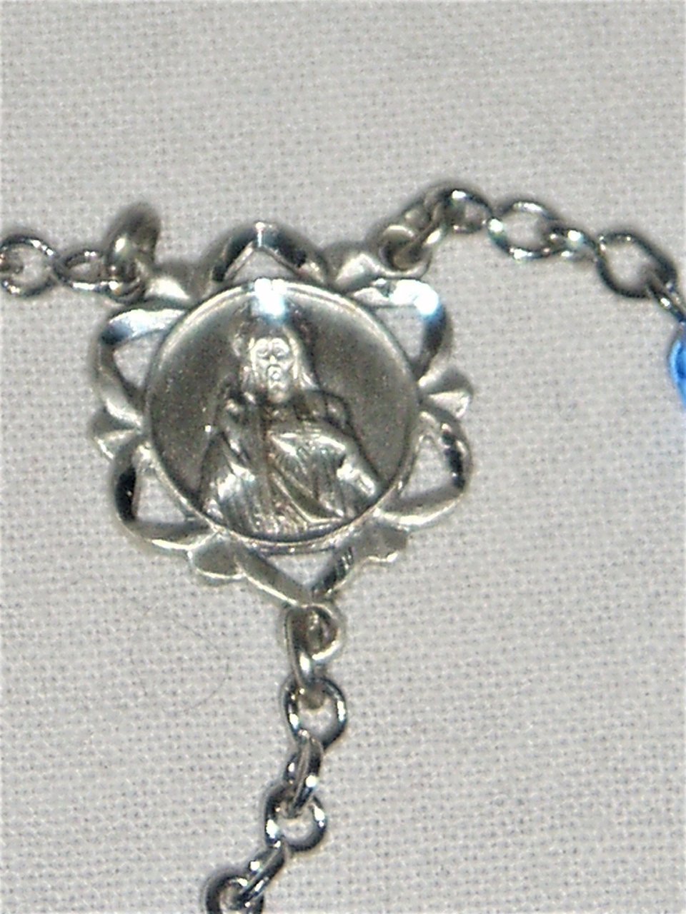 Malco Rosary and Prayer Beads, Sterling Silver