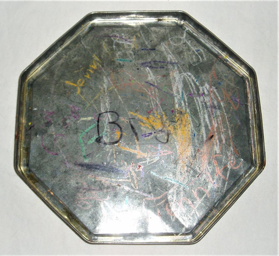 Sunshine Biscuits Liberty Bell Handled Tin