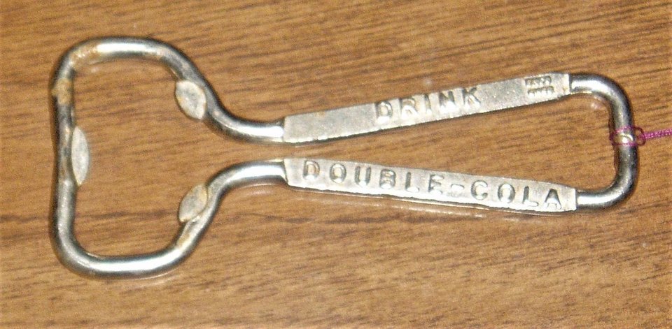 Bottle Opener "Drink Double Cola" Church Key