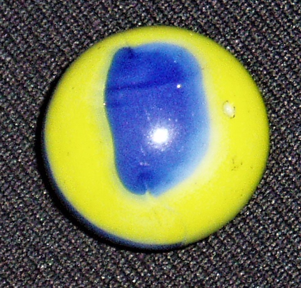 Marble King Cub Scout, Blue Yellow Shooter