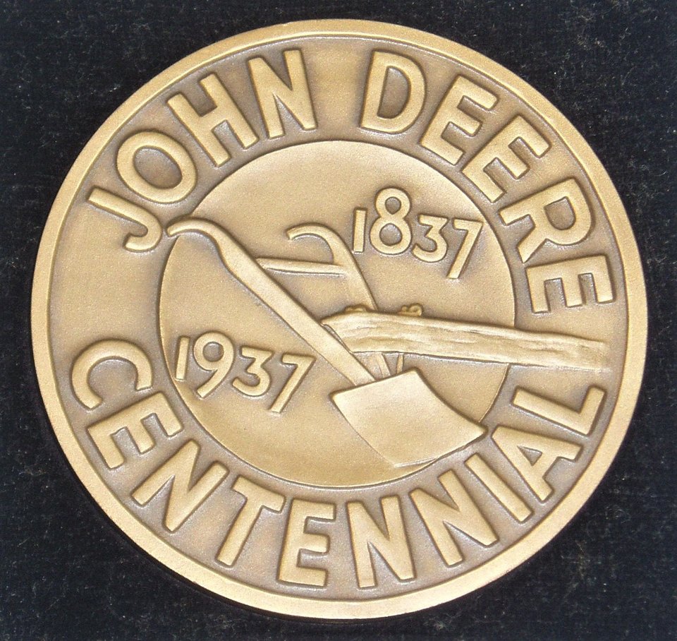 John Deere Centennial Medal