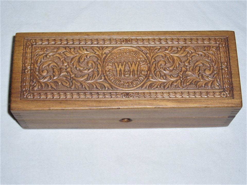 Antique Wheeler and Wilson Box, Sewing Machines