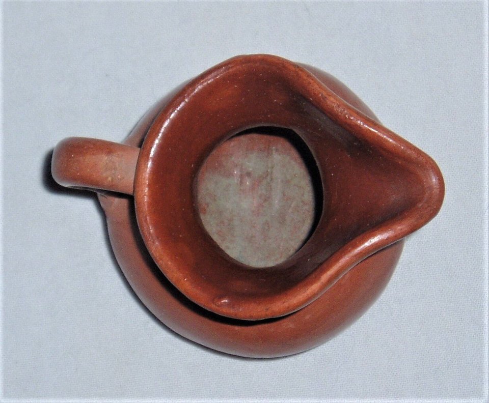 Ireneo Mendoza Mini-Pitcher, San Juan Capistrano Old Mission Studio Art