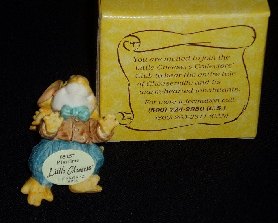 Ganz Little Cheesers Playtime Figurine