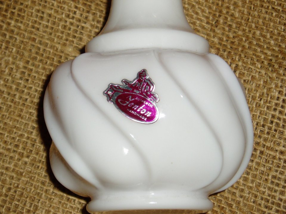 Fenton Vase, Peach Crest, Vintage, On Sale