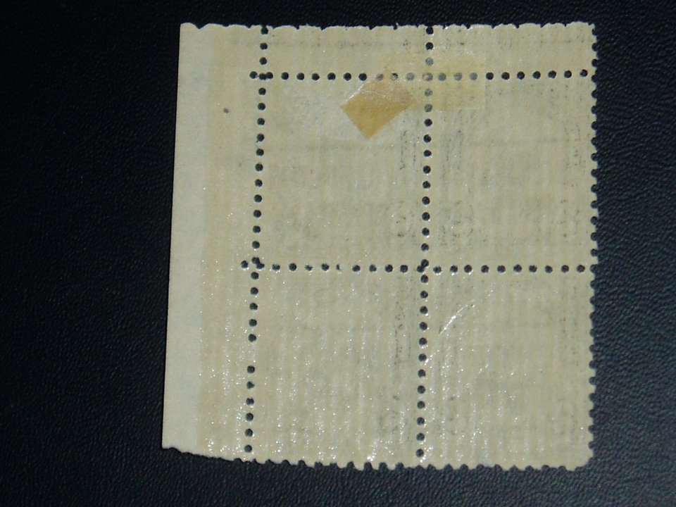 USA Stamps, Plate Block, 612, 2c Harding, Black, c. 1923, Free USA Shipping